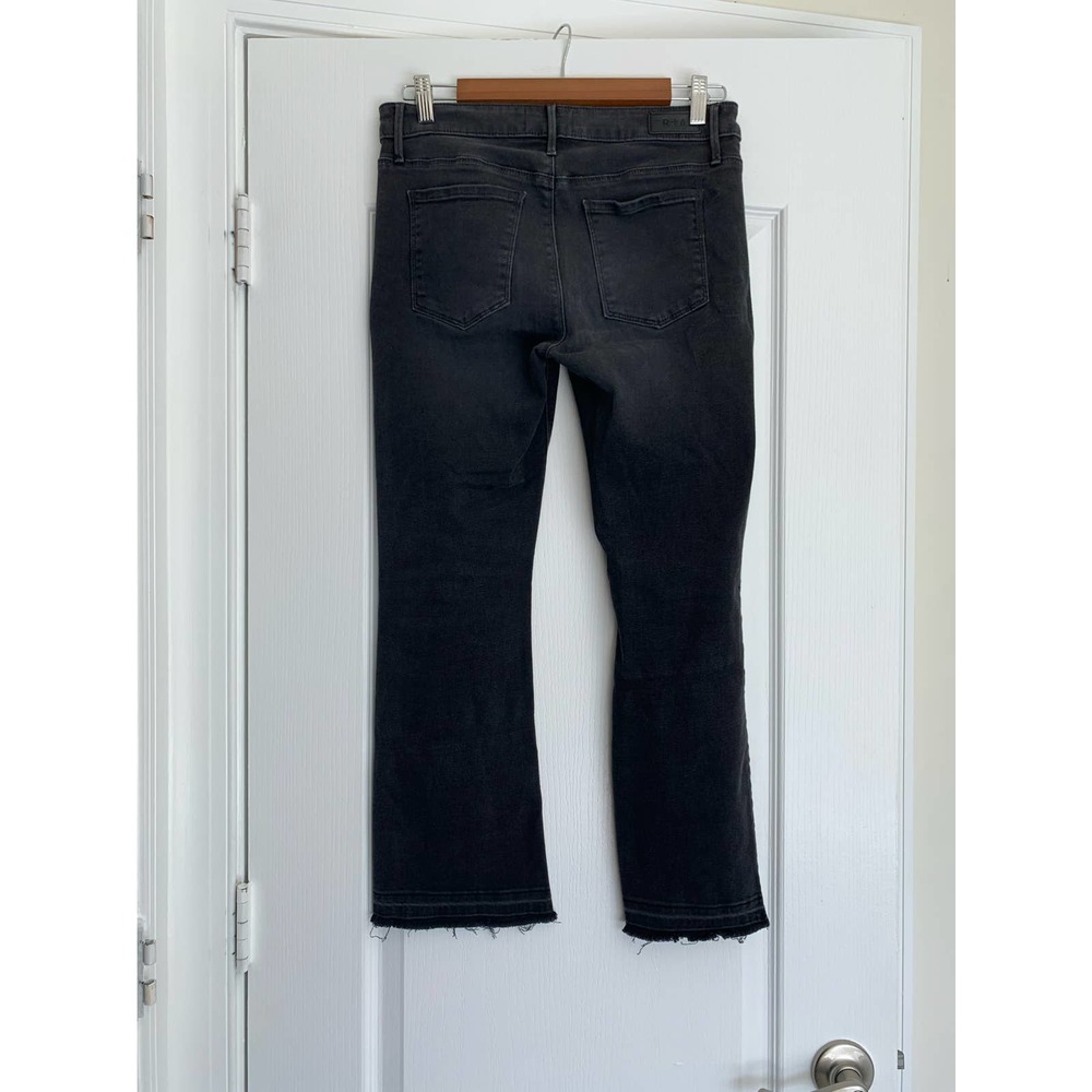 RtA Kiki Kick Flare Cropped Jeans 28 - Picture 7 of 14